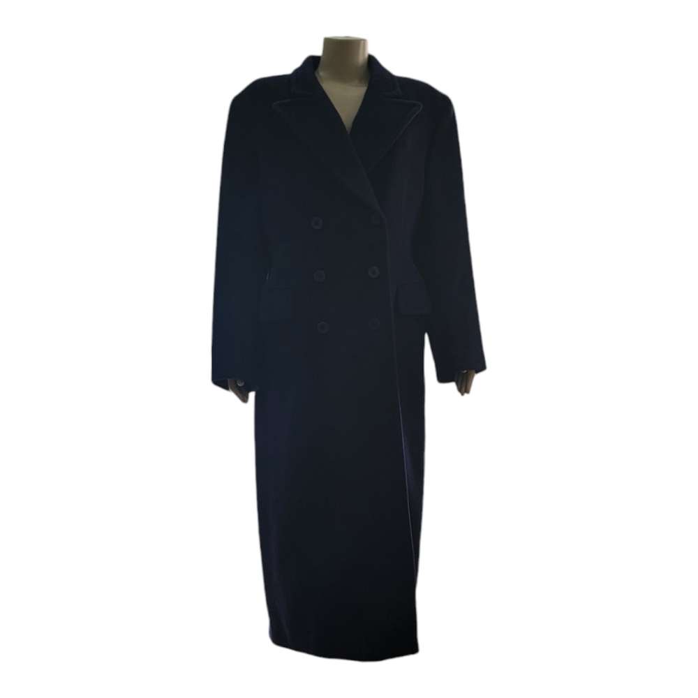 Italian-Made, Mohair/Wool Blend Full-Length Coat